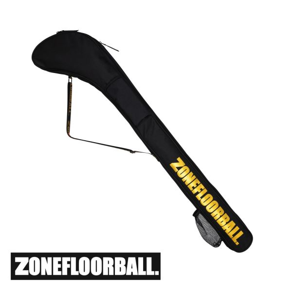 Floorballschläger Tasche - Zone Stickbag PRO Senior schwarz gold.jpg