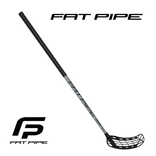 Floorballschläger Fatpipe RAW COMET 27 schwarz.jpg