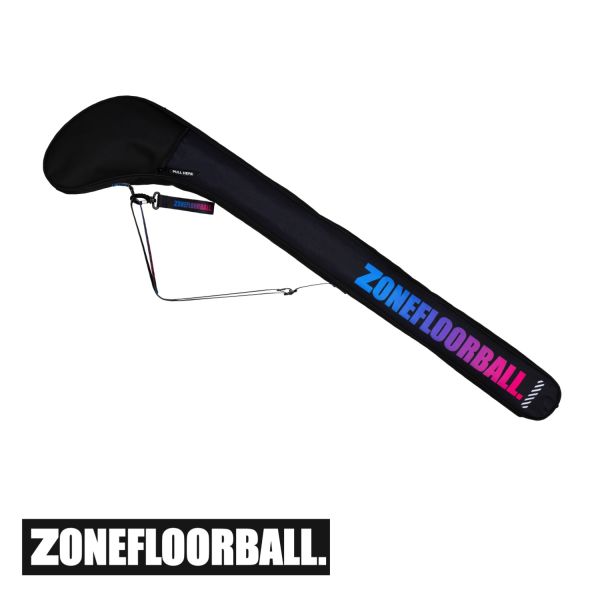 Floorballschläger Tasche für Kinder - Zone Stickbag PRIZM Junior schwarz cyan magenta.jpg