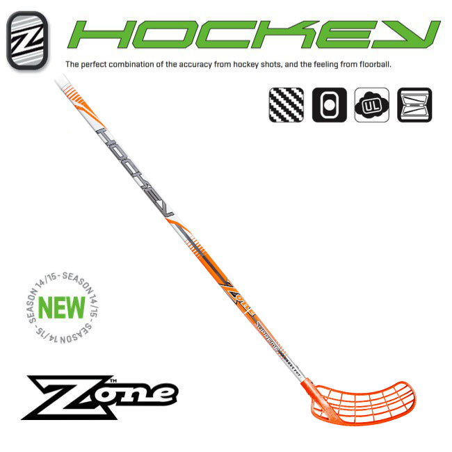 Zone Supreme Hockey Ultralight 27 Neon Orange