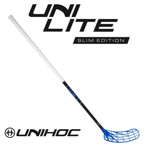 Floorballschläger - Unihoc UNILITE MAX Slim 27 schwarz blau.jpg