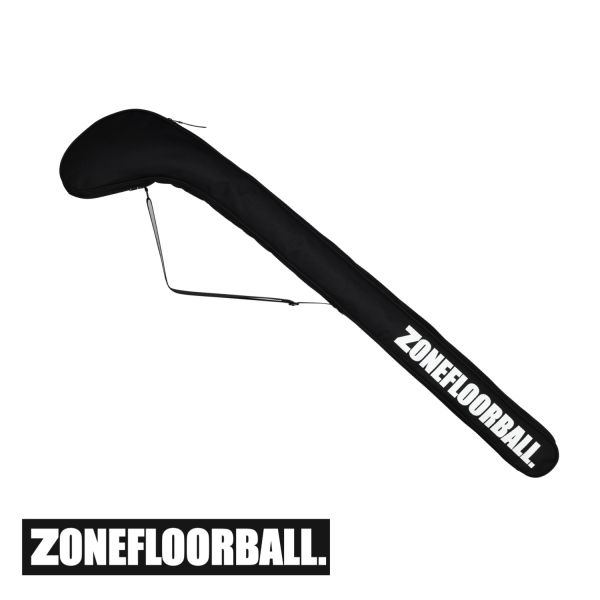 Floorballschläger Tasche - Zone Stickbag INTRO Senior schwarz weiß.jpg