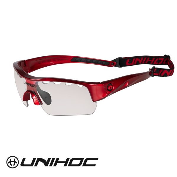 Floorball Brille - Eyewear VICTORY junior red/black.jpg