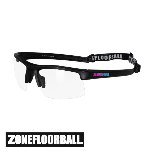 Floorball Brille für Kinder - Zone Sportbrille PROTECTOR JR schwarz prizm.jpg