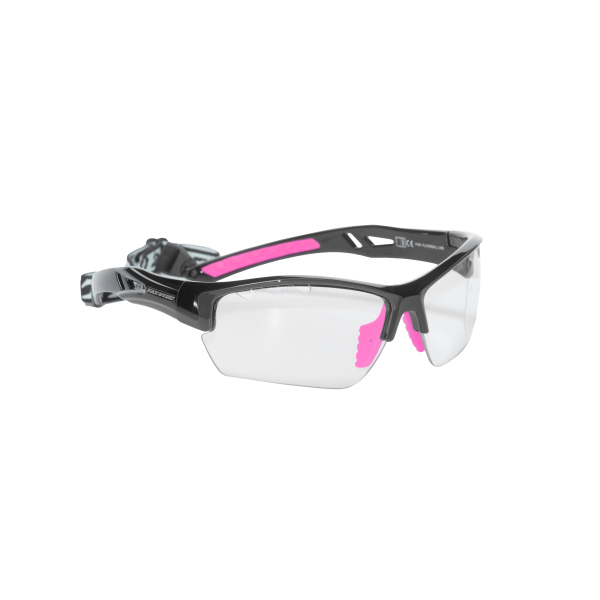 Floorball Brille Fatpipe - PROTECTIVE EYEWEAR SET JR BLACK PINK 715941-1.png