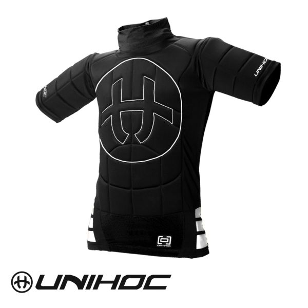 Unihoc goalie vest OPTIMA black