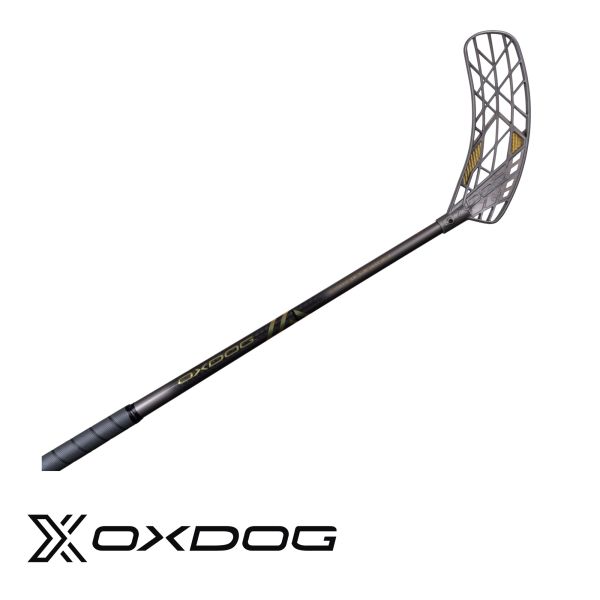 Floorballschläger - Oxdog FSL EXTREMEFAST HST 27 schwarz gold.jpg