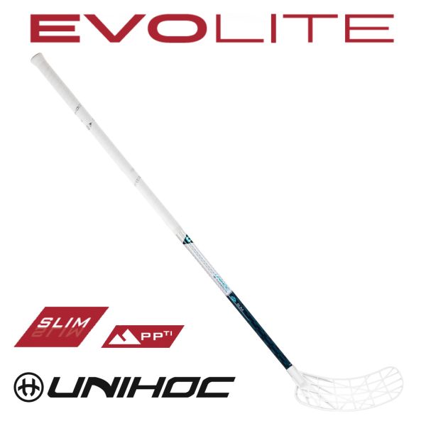 Unihoc EVOLITE TITAN CARBSKIN SLIM 29 türkis